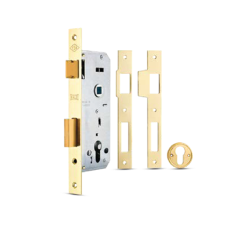 قفل مخفي بأسطوانة (نوع عريض) للأبواب الخشبية